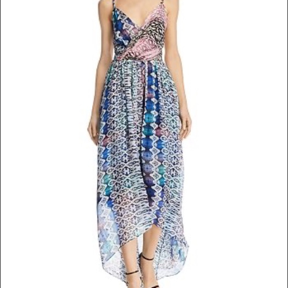 Ramy Brook Fatima Printed Silk Multi Color Dress